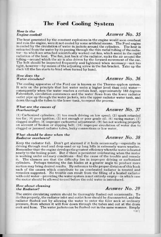 1925 Ford Owners Manual Page 63
